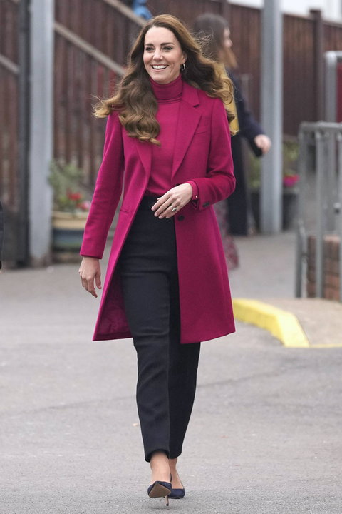 Kate Middleton z wizytą w Nower Hill High School