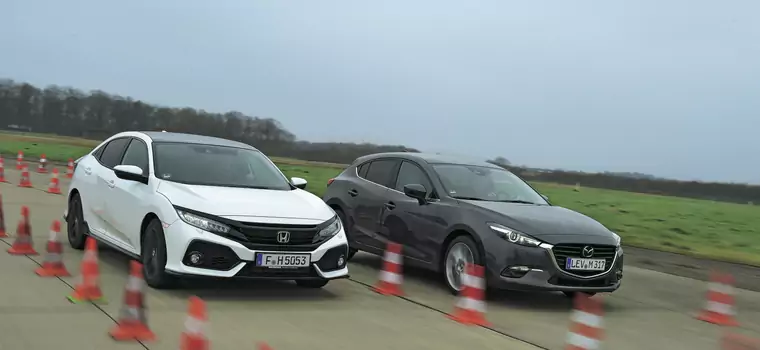 Gwiazdy sceny alternatywnej: nowa Honda Civic kontra Mazda 3