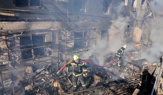 Ukrajinski vatrogasci (arhiva)