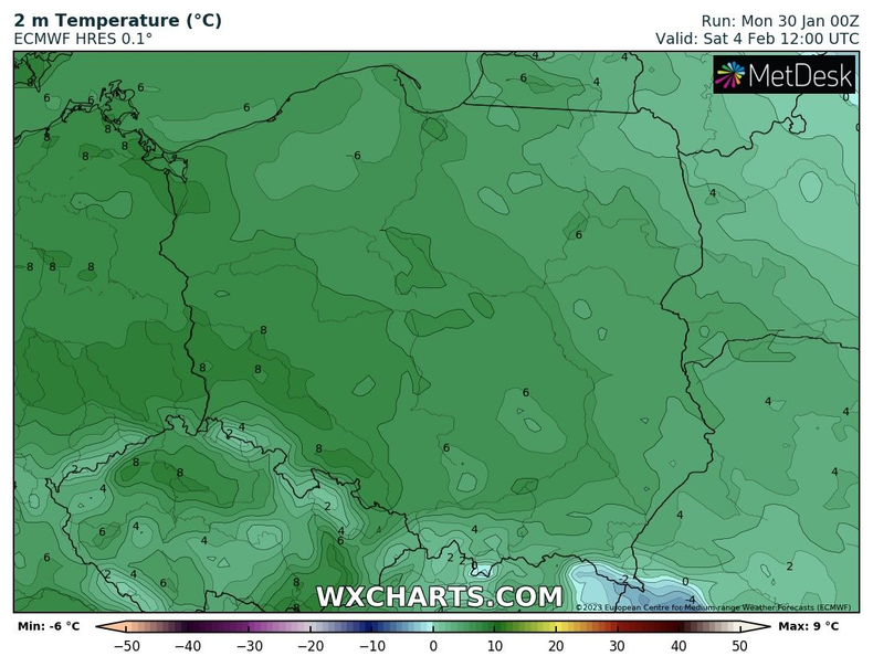 Koniec tygodnia może przynieść większe ocieplenie.