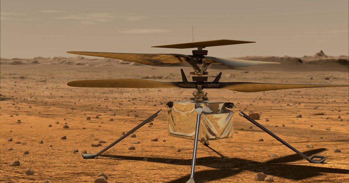 End of the Ingenuity Mars helicopter mission.  “Historical Journey”