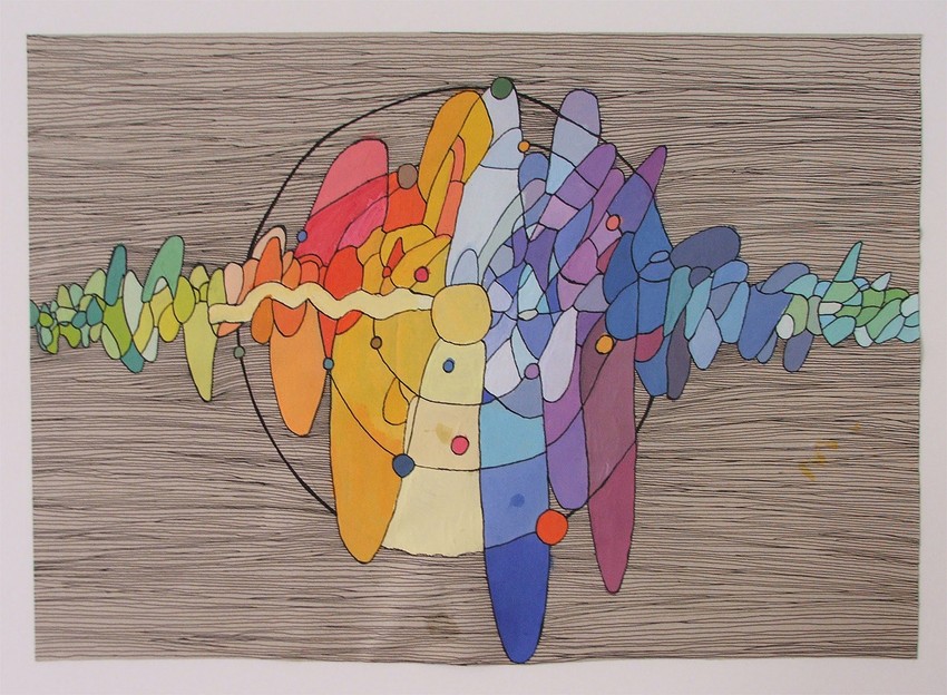 "Gravitacioni talasi", kombinovana tehnika