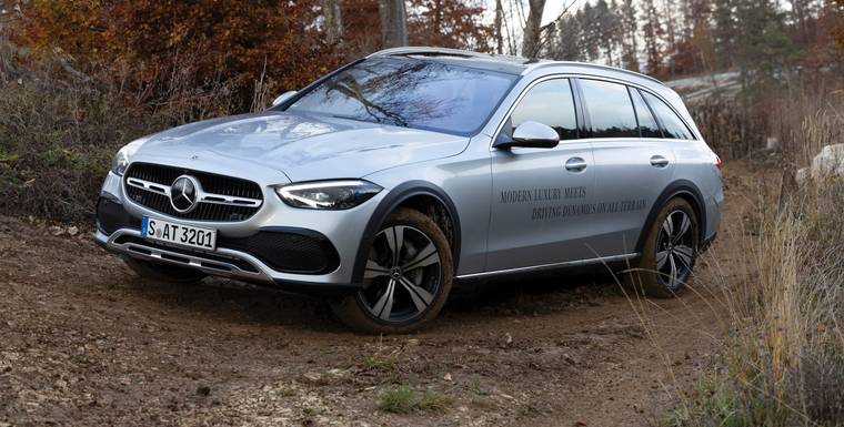 Mercedes klasy C All-Terrain - w błoto w dobrym stylu