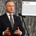 Andrzej Duda wywołał burzę w sprawie Krymu. Oświadczenie prezydenta