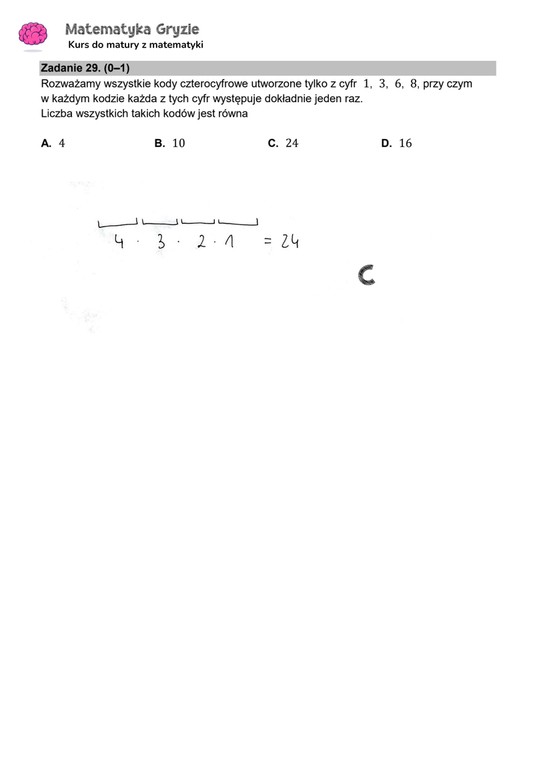 Matura 2024. Matematyka - poziom podstawowy [ARKUSZE CKE i ODPOWIEDZI]