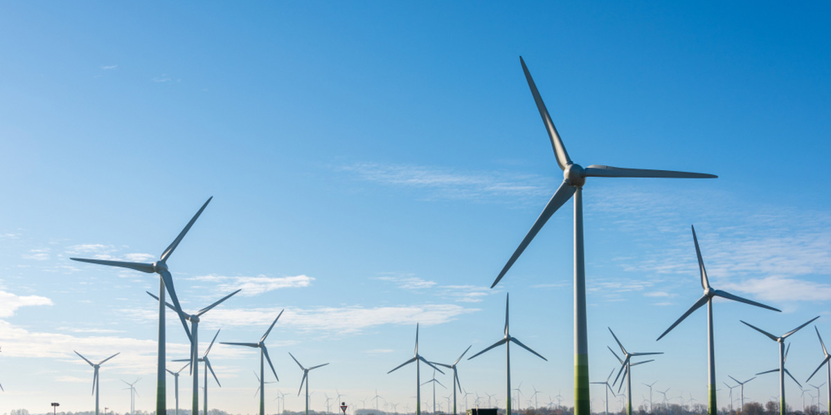 Farmy wiatrowe i panele fotowoltaiczne mocno zwiększają swój udział w produkcji energii w Polsce. 