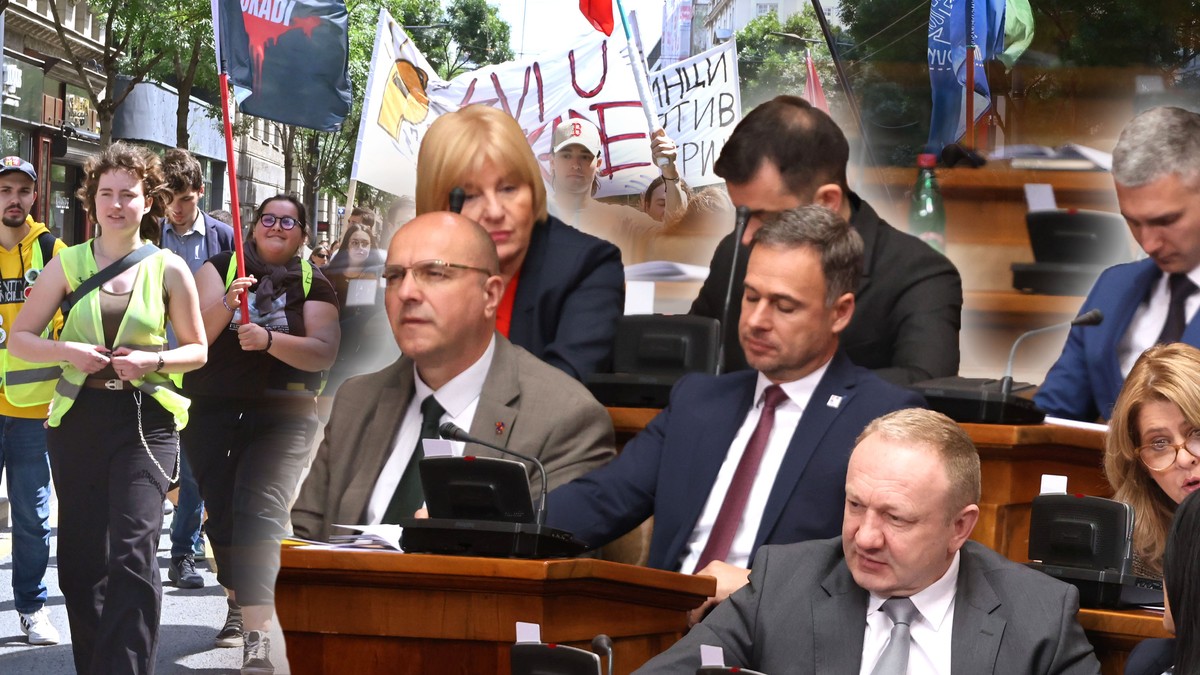 Studenti u blokadi i opozicija