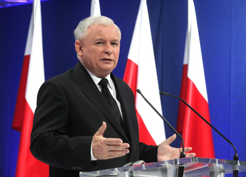 Jarosław Kaczyński w 2001 r.