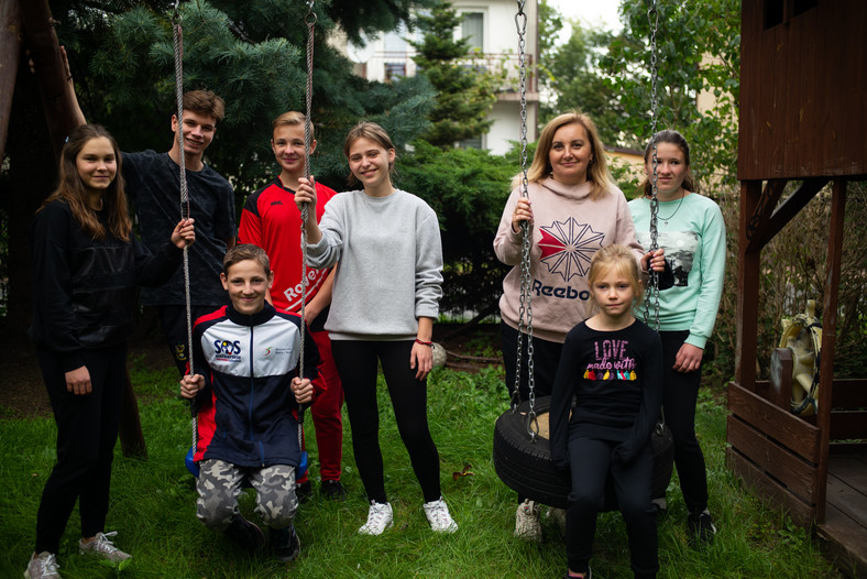 Larysa Machynia jest mamą zastępczą siedmiorga dzieci, kolejnymi zaopiekowała się już w Polsce