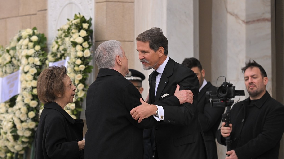 Karađorđevići sa grčkim prestolonalsednikom Pavlom