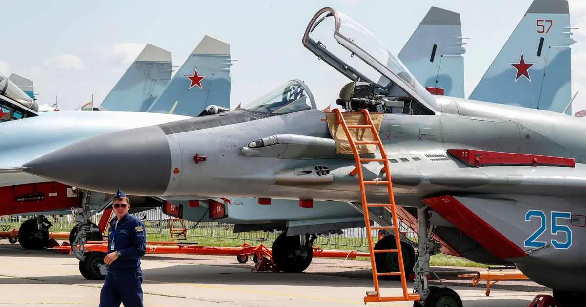 Nowy sukces Ukraińców. Zniszczyli w Rosji dwa myśliwce gotowe do ataku