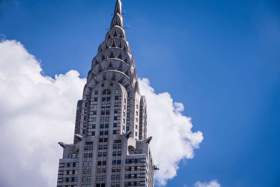 Chrysler Building w Nowym Jorku. Najsłynniejszy wieżowiec świata