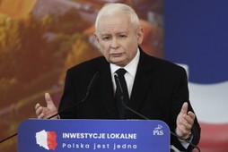 Prezes PiS Jarosław Kaczyński