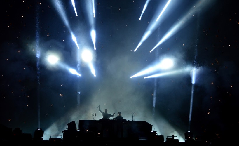 Axwell Ingrosso podczas Orange Warsaw Festival. 2 czerwca 2018