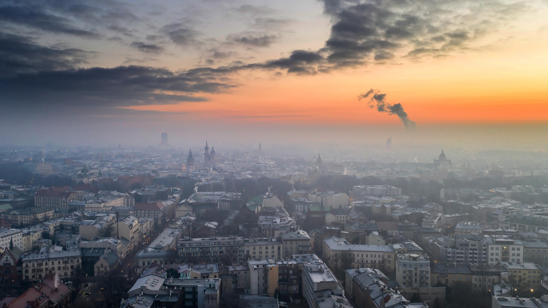 Smog nad Krakowem