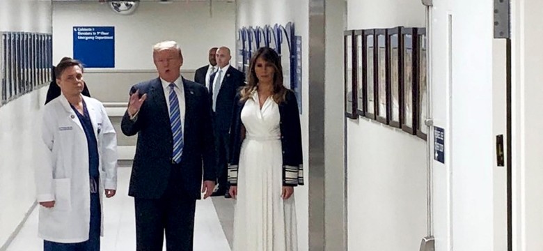 Wizyta Trumpa na Florydze. Odwiedził rannych w strzelaninie