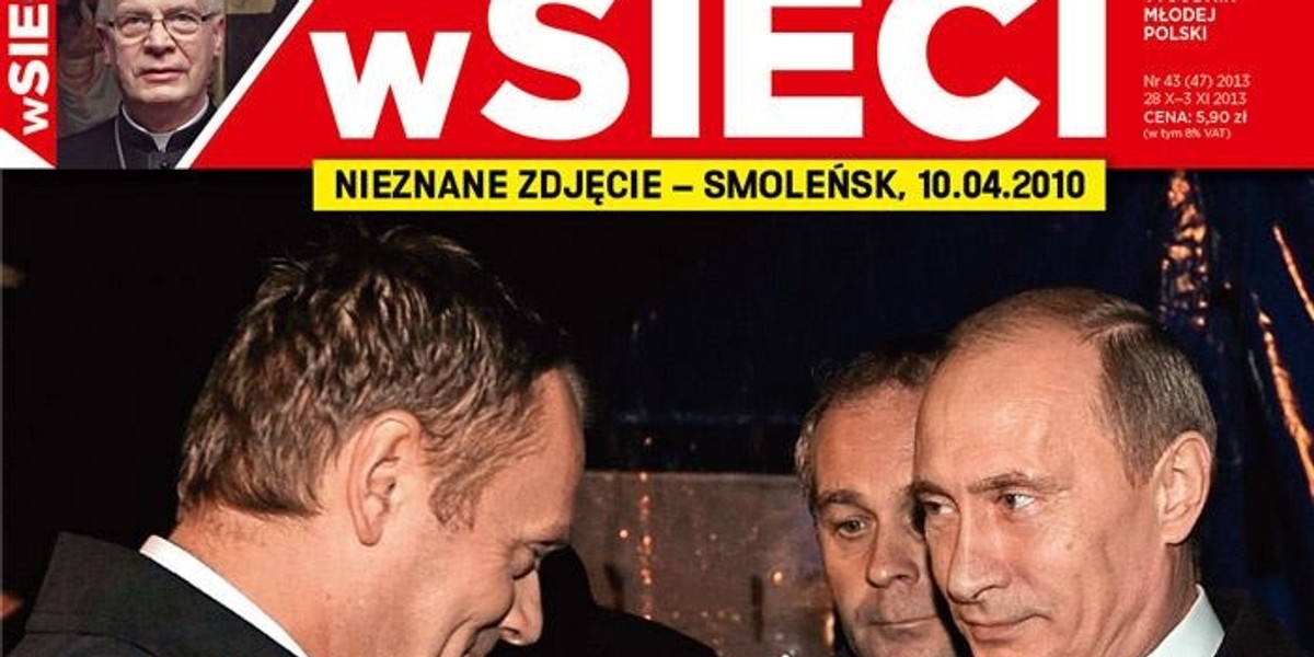 tusk putin smoleńsk okładka