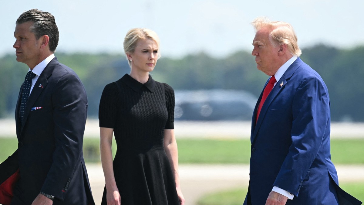 Pit Hegset, Natali Harp i Donald Tramp