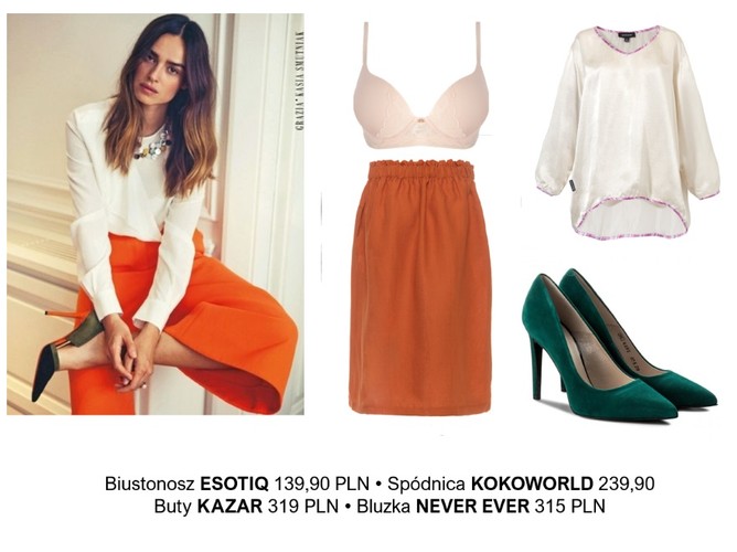 Inspirujące STYLIZACJE Katarzyny Smutniak