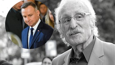 Andrzej Duda wygłosił przemówienie na pogrzebie Franciszka Pieczki. "Wspaniały i wielki człowiek"