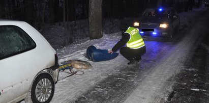 Fatalny finał bezmyślnego kuligu. Młoda kobieta w szpitalu