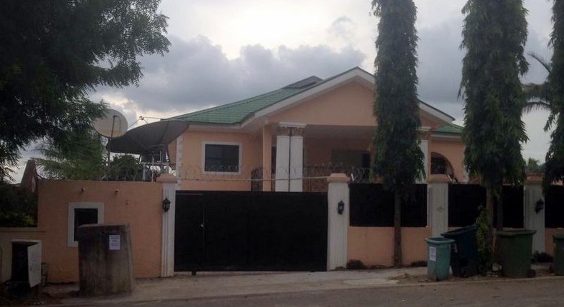 Guest house allegedly belonging to the House of Representatives Speaker, Yakubu Dogara