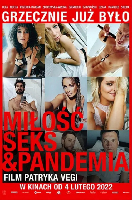 Plakat filmu "Miłość, seks i pandemia"