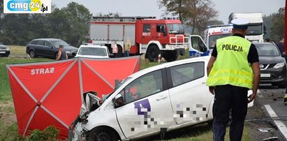 Makabryczny wypadek! Auto nauki jazdy zderzyło się z tirem