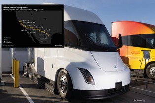 Tesla chce zbudować sieć ładowania samochodów ciężarowych. Oto szczegóły przełomowej inwestycji