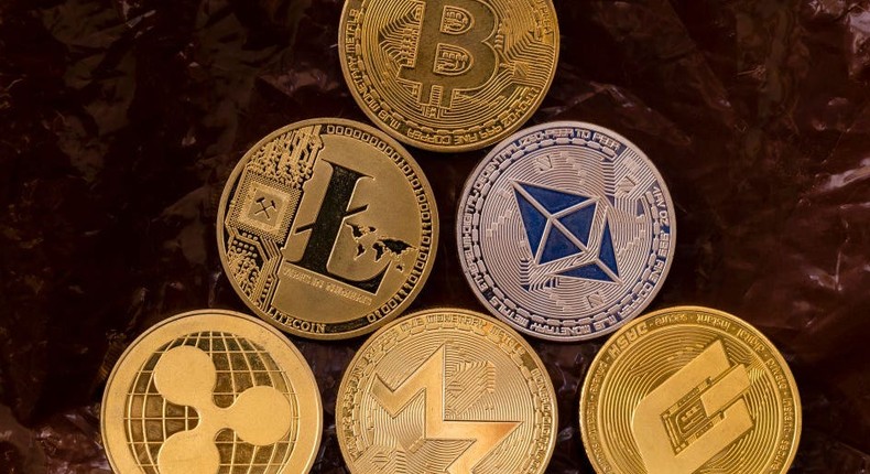 The cryptocurrency market has returned around 750% since the end of 2019, Goldman found.
