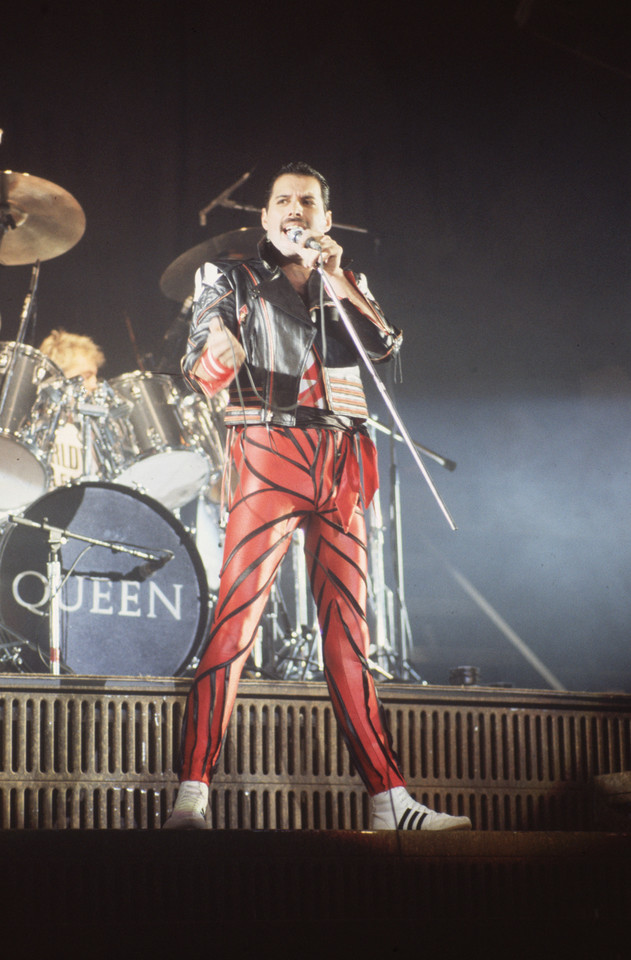 Freddie Mercury w 1984 roku