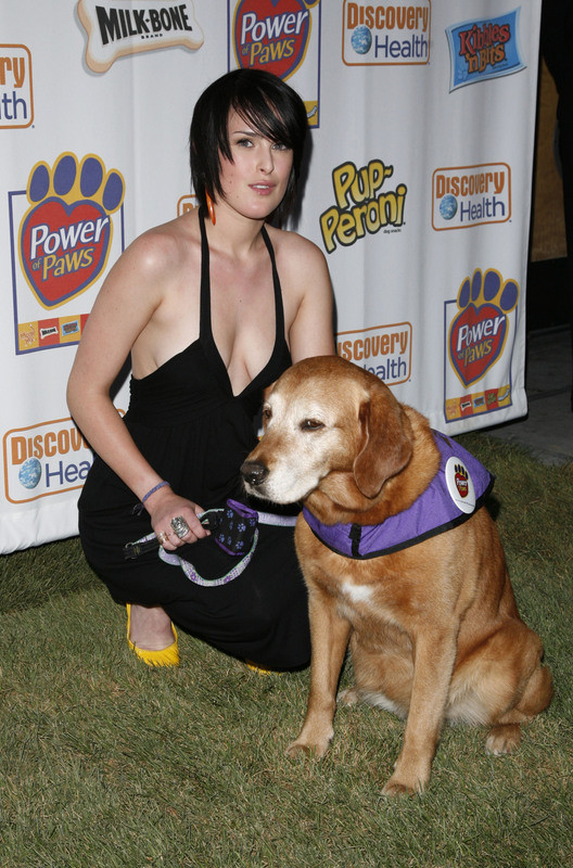 Rumer Willis z psem