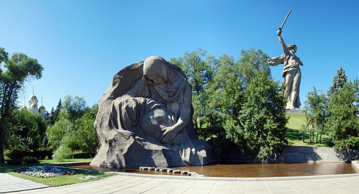 Pomnik ku czci obrońców Stalingradu