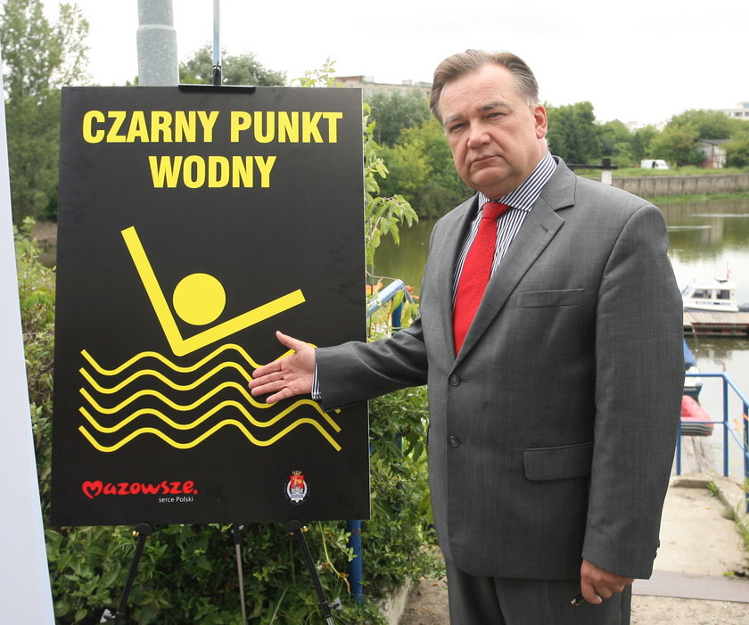 Czarne punkty w Warszawie 