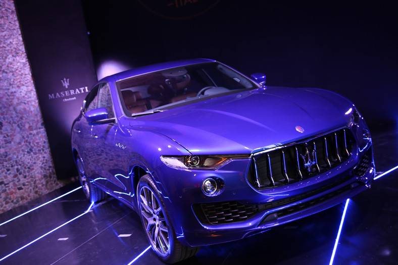 Maserati Levante w Warszawie - premiera