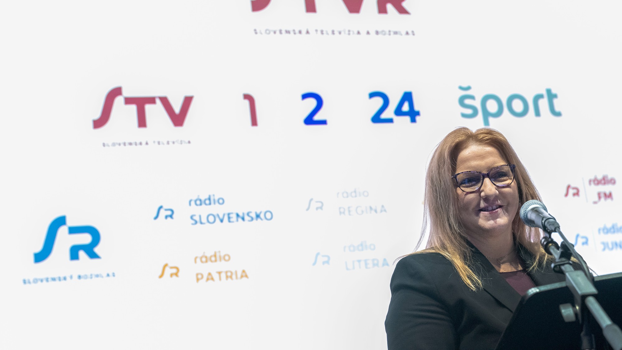 Generálna riaditeľka STVR Martina Flašíková.
