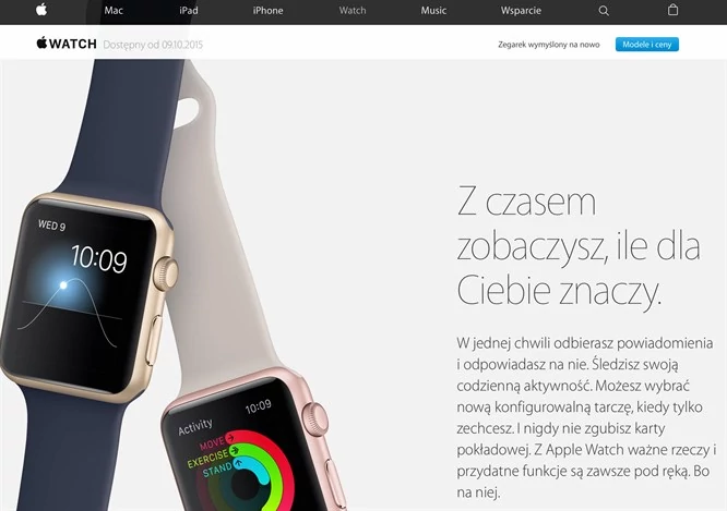 Apple Watch w Polsce od 9 października