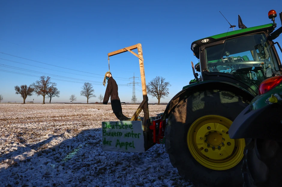 Protest poljoprivrednika u Nemačkoj