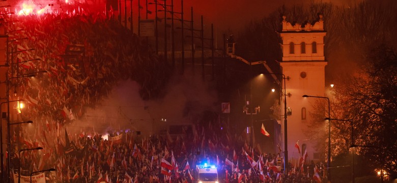 "Proszę nie przeklinać". Wpadka na antenie TV Republika podczas Marszu Niepodległości