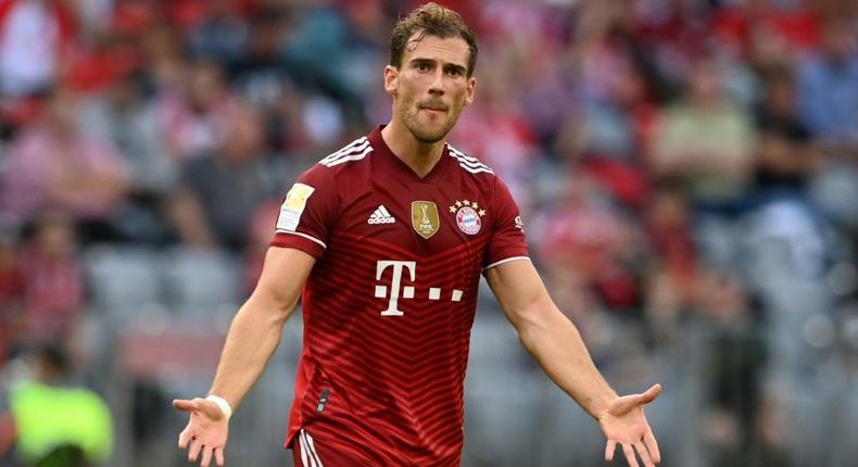 Bayern Munich midfielder Leon Goretzka is struggling with a hip injury Creator: Christof STACHE