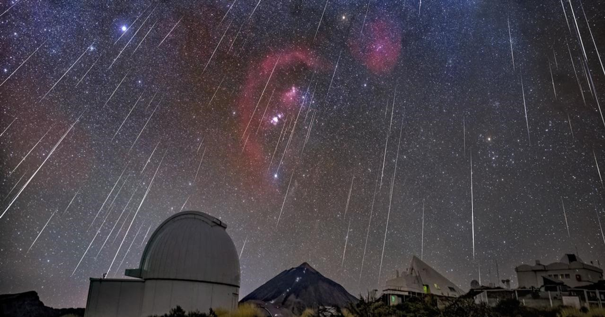 Las Gemínidas alcanzan su pico este viernes con hasta 150 meteoros por hora