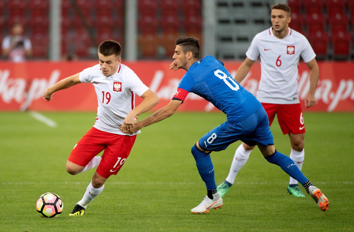 Fatalny debiut Magiery. Polska - Włochy 0:3 w meczu piłkarzy do lat 20