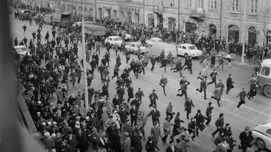 Warszawa 8 marca 1968 r., wydarzenia marcowe