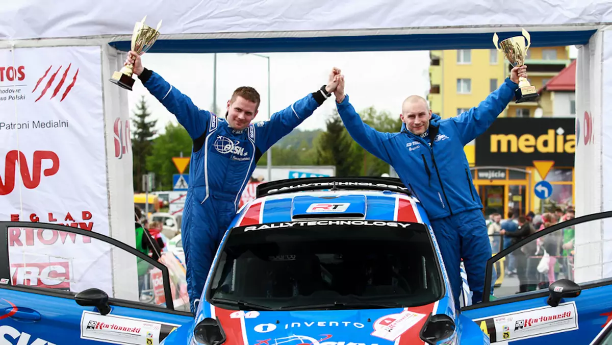 Łukasz Habaj i Piotr Woś (Ford Fiesta R5)