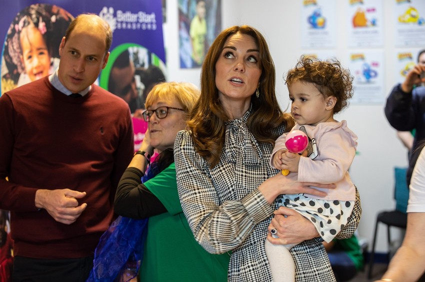 Kejt Midlton i princ Vilijam tokom posete centru Bredford