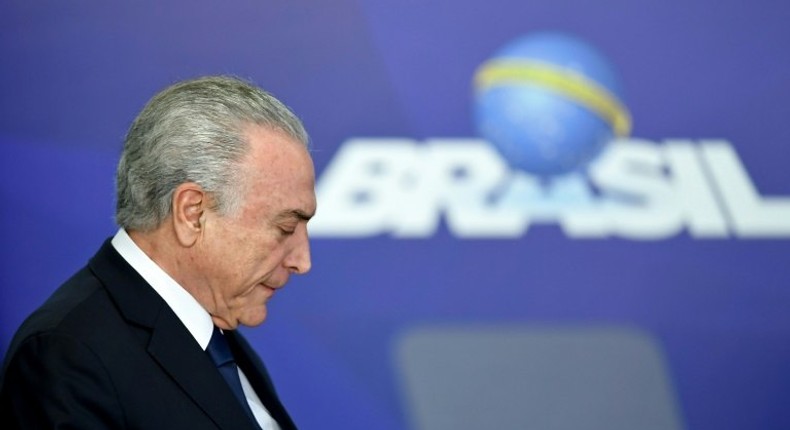 Brazilian President Michel Temer is accused of taking bribes from a meatpacking industry executive -- part of a wider scandal sucking in major politicians of every stripe