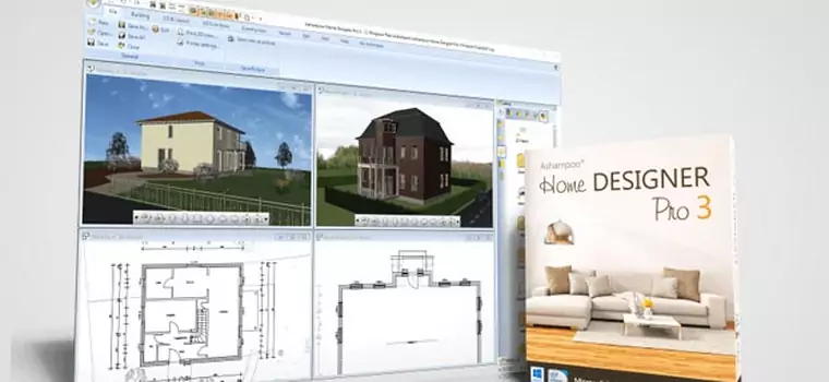 Ashampoo Home Designer Pro 3 - nowa wersja zaawansowanego programu do projektowania domów