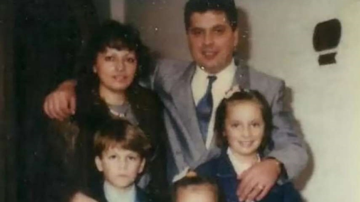 Porodica Zec - Marija i Mihajlo sa Dušanom, Aleksandrom i Gordanom