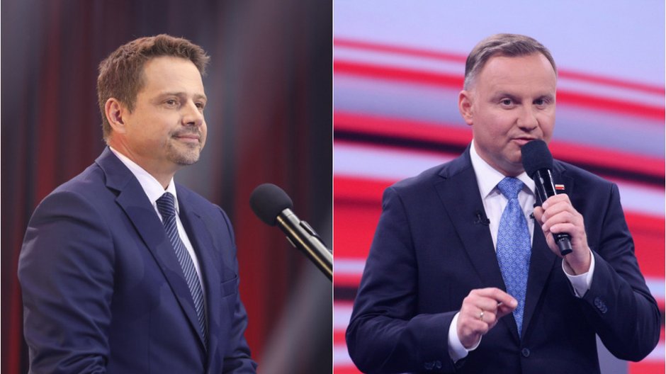 Rafał Trzaskowski i Andrzej Duda