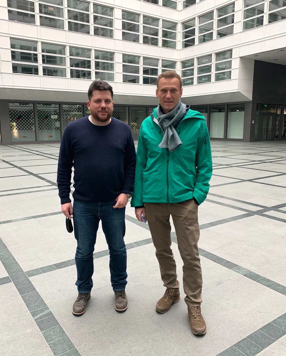 Leonid Volkov i Aleksej Navaljni